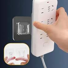 Reusable Transparent Seamless Heavy Duty Adhesive Wall Hooks For Kitchen Bathroom Office Window - Multicolor - View 4