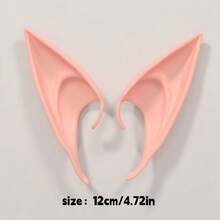 Halloween Realistic Latex Elf Ears Cosplay Prop Party Costume Vampire Fangs Anime Accessory - White - View 5