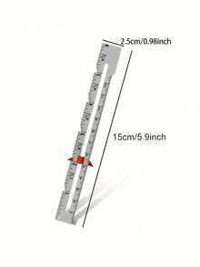 Metal Sliding Gauge, Sewing Measuring Tool, Sewing Gauge, Suitable For Quilting And Sewing, Sewing Accessories, Sewing Supplies - Long - View 10