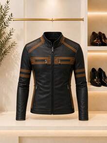 Men Shell Jackets - Black - View 2