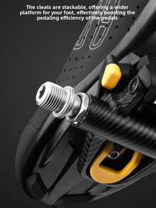 TOSUOD Bicycle Cleats Road Bike Lock Shoes SPD Universal Cycling Shoe Cleats Bicycle Pedal Accessories - Multicolor - View 6