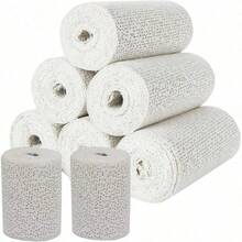 Multi-Purpose Plaster Gauze Sculpture Material, For Wrapping Abdomen, Making Plaster Masks, Art Projects And Body Sculptures (5cm*270m) - White - View 5