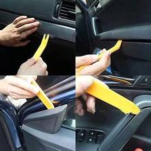 NC Car Trim Removal Pry Tool,Trim Removal Tool Kit For Car Panel Dash Radio Interior AccessoriesTrim Removal Tool Set,Auto Plastic Removal Pry Tools,Car Panel Dash Accessories Removal Tool Kit - White - View 3