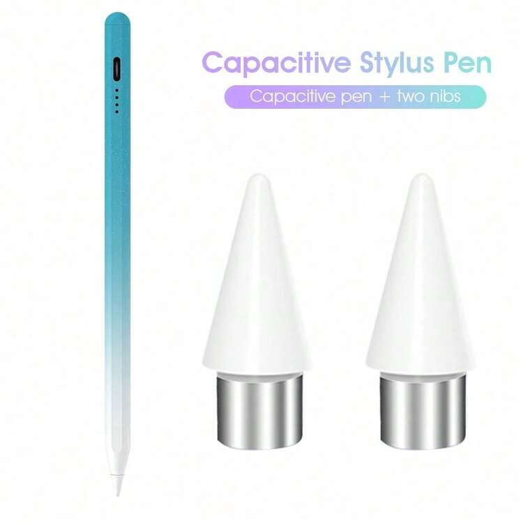 1 buah Pena Stylus Kapasitif Universal, Kompatibel dengan Ponsel dan Tablet, Stylus Kapasitif Sentuhan Aktif, Cocok untuk Android dan Apple, Sentuhan Presisi, Tulisan Halus, Stylus Kapasitif Kelas Atas (Tidak Kompatibel dengan Tablet Layar Resistif dan Layar Elektromagnetik). 90mAh - MultiWarna - View 11