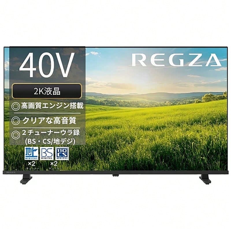 TVS REGZA 液晶テレビ REGZA ( レグザ ) [ 40V型 / フルハイビジョン ] 40S25R - 日本 Aタイププラグ(100V) - チェックする 1