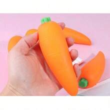 Tachimi 1 pieza Juguete antiestrés con temática de zanahoria, gadget de juego diario, squishy de recuperación lenta, squishy crujiente, multipack de accesorios de juego para todo tipo de ocio diario en interiores, artículos de juego diario general para escenas cotidianas comunes, juguetes para niños, envío aleatorio - Multicolor - Ver 2