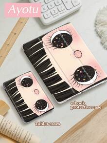 Ayotu Cartoon Girl & Stars Pattern Case Compatible With IPad Air 8(M4)2026(11-Inch)/2026(13-Inch), 10.2 Inch 2021/2020 9th/8th Generation,Compatible With Samsung Galaxy Tab A8 10.5 Inch 2022with Pen Holder,Compatible With Kindle Paperwhite 12th Gen 2024,Supports Automatic Sleep/Wake Lid,Fashion Protective Case,Girls' Day Gifts & Spring Romance & Valentine's Day Gifts & Anniversary Gifts. - Multicolor - View 8