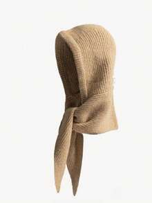 1pc Women's Plus Size Balaclava Shawl Hat - Multicolor - View 13