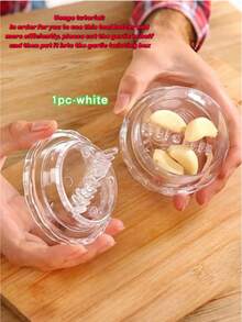 1pc Manual Portable Garlic Crusher - Box-Shaped Grinder - Twist Kitchen Tool For Crushing Garlic And Ginger, Easy To Use And Clean, Essential Kitchen Gadget, Can Be Used For Pressing Garlic, Onion, Ginger, Fruit, Salad, Vegetables, No Electricity Required - Garlic Press - View 17