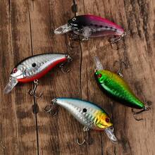 Umpan Pancing Permukaan Rock Crank Realistis 4 Warna - MultiWarna - View 5