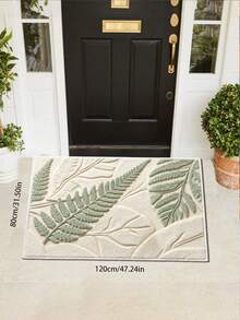 1 pieza Alfombra decorativa resistente a la suciedad con diseño floral europeo para entrada, vestíbulo, dormitorio, adecuada para fregadero, bañera y ducha, decoración del hogar para todas las estaciones y opción de vacaciones, alfombra de primavera, felpudo, alfombra pequeña, alfombra de bienvenida, alfombra, alfombra de piso, felpudo exterior, alfombra de cocina, decoración del hogar, alfombra de puerta principal, alfombra de área, alfombra exterior, decoración del hogar, alfombra de área - Multicolor - Ver 14