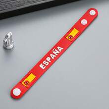 2026 FIFA World Cup USA Canada Mexico National Team Rubber Wristband Fan Souvenir Flag Wrist Strap - Wristband - View 8