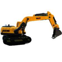 High-Quality 1:50 Scale Excavator Replica - Mustard Yellow - View 3
