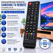 全新通用遙控器，兼容所有電視，適用於所有智慧電視、LED、LCD、HDTV、3D系列電視的替換遙控器 - 查看 3