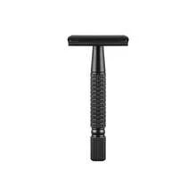 Manual Razor – Metal Double-Edge Razor – Razor Handle (Blades Not Included), Face Razor, Hair Removal - Multicolor - View 5