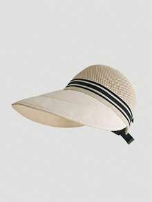 New Women's Wide Brim Foldable Sun Hat, Suitable For Summer Outdoor Activities, Beach, Travel And Golf - Multicolor - View 11