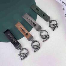 Metal Vintage Leather Car Styling Keychain Key Ring For Seat Leon 5F Mk3 Ibiza 6J Tarraco Arona Ateca Auto Accessories - A - View 3