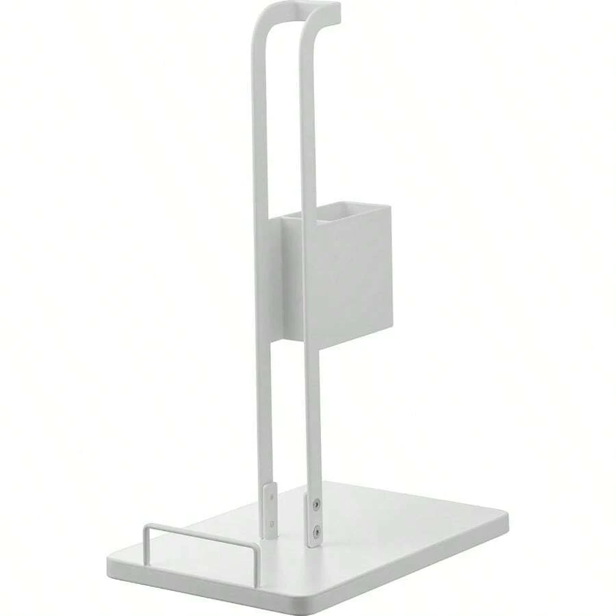 スティッククリーナー 紙パック ＆ 充電器 収納スタンド ホワイト W18×D27×H40cm タワー tower コードレス 掃除機 スタンド 充電器と紙パックを一括収納 10260 - ホワイト - チェックする 1