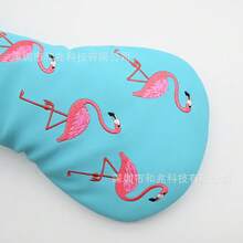 Flamingo Golf Wood Head Cover, Driver & Fairway Wood Headcover, PU Waterproof Golf Club Head Cover - Chicken Drumstick, Single - View 6