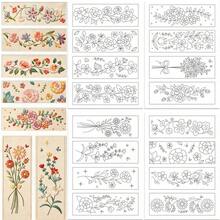 Water-Soluble Embroidery Stabilizer, Funny Themed Embroidery Stickers And Needlework Paper With Pre-Printed Patterns, Suitable For Sewing Hobbyists And Beginners - A - View 14