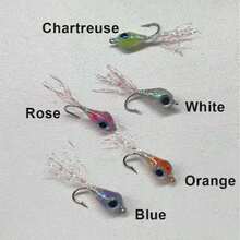 Fly Fishing Artificial Lures, 5pcs Or 10pcs, Designed For Trout, Bass, Whitefish And Perch. Freshwater Fishing Accessories - Multicolor - View 6