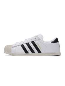 Adidas Originals Women's Retro Classic Shell Toe Low-Top Sneakers 2026 New Arrival KK0427 - White - View 1