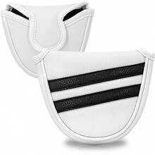 Funda de Cabeza de Palo de Golf Minimalista de Doble Polo, Funda de Cabeza de Putter de Golf, Funda de Putter de Diseñador, Material de PU Bordado Premium, Adecuada para Palos de Golf, Excelente Opción de Regalo - Multicolor - Ver 10