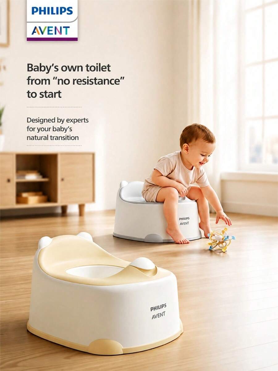 Philips Avent Kids Potty Training Seat 11cm Deepened Detachable Waste Bowl - Multicolor - View 1