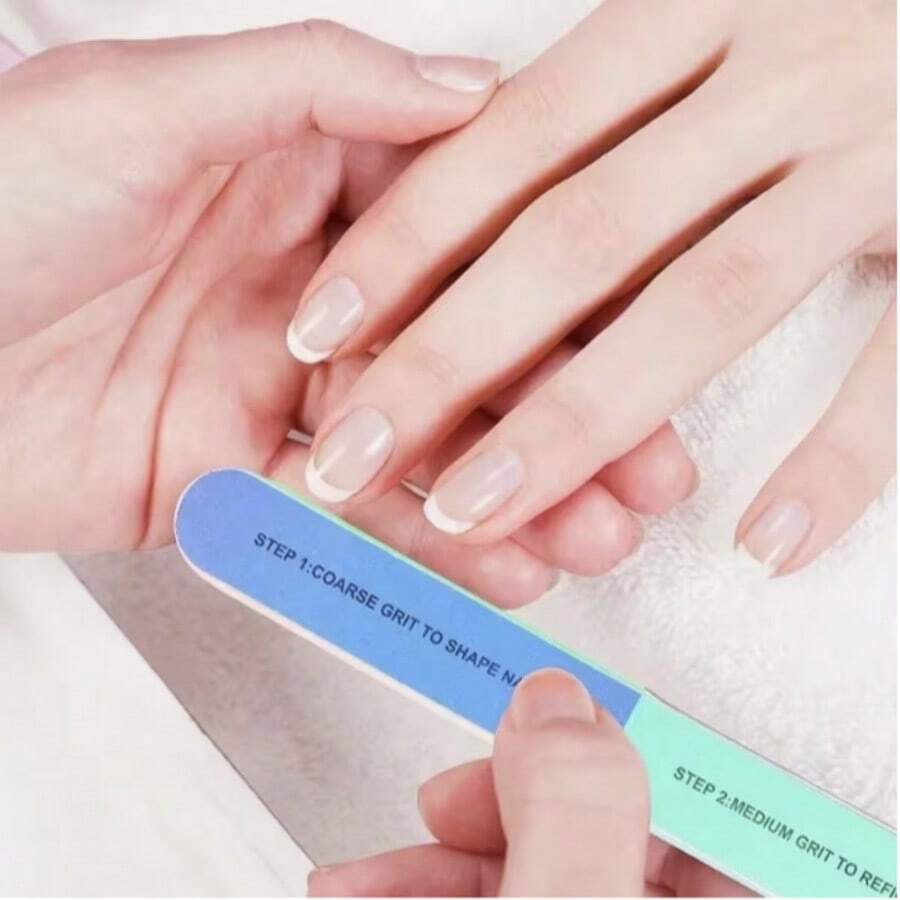 1 Set Professional Nail Polishing Tools And Nail Shaping Bands, Suitable For Home Nail Care And Salon Professional Shaping, Ideal Gift - A - View 1