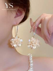 Long Rhinestone Hook