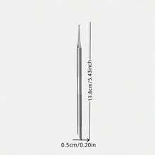 2pcs Stainless Steel Professional Manicure Tools, Hand And Foot Nail Care, Dead Skin Removal And Nail Cleaning Tools, Suitable For Home And Nail Salon Use - Circle Steel Push - View 7