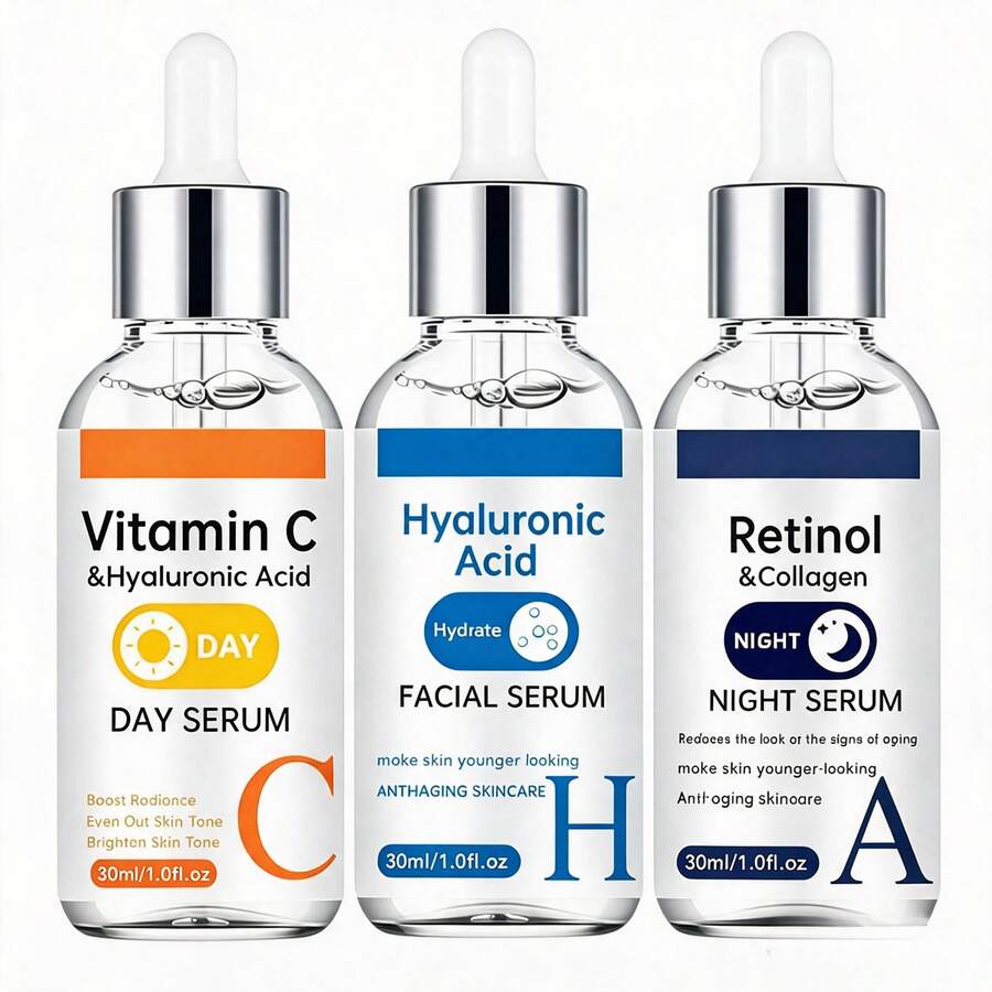 Serums & Facial Treatment - Skincare Serum Set - View 1