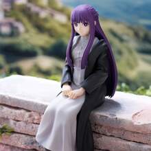 1pc Frieren Anime Figure Model Ornament, Frieren Instant Noodle Frieren Figure Anime Model Beautiful Girl 2D Desktop PC Case Ornament, Home Display Cabinet Ornament, Office Desktop Ornament - Multicolor - View 4