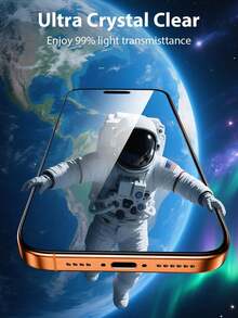 Mr. War Gorilla 5pcs High Definition [Lossless Image Quality Tempered Glass Screen Protector] Tempered Glass Layer Provides Basic Scratch Resistance, Film Surface Designed With Smooth And Natural Touch, Finger Sliding Is Smooth, Touch Sensitivity And Accuracy Are The Same As Original Screen. Compatible With IPhone17e/17 Promax/16 Promax/15 Promax/14 Promax/13 Promax/12 Proma/17 Pro/16 Pro/15pro/14 Pro/17air/16/15/14/13/12/11 And Other Series. - Clear - View 7