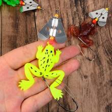 4pcs/Set Anti-Scratch Soft Frog Lure - Multicolor - View 6