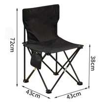 Outdoor Chairs - Black - View 5