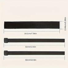 1pc Lightweight Bicycle Carrying Strap, Handlebar Tie Strap, Frame Handle, Portable And Durable, Suitable For Road And Mountain Bikes, Black - Black - View 4