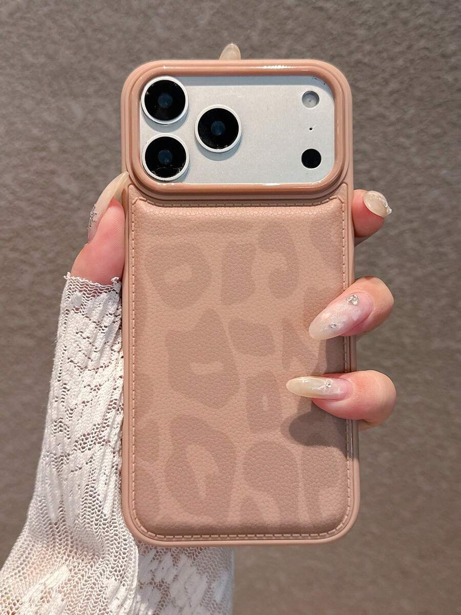 時尚棕色豹紋手機殼，適用於 iPhone 18 Pro Max/18 Pro/18/17 Pro Max/17 Pro/17 Air/17/16/16 Pro Max/16 Plus/16 Pro/16E/15/15 Pro Max/15 Pro/15 Plus/11/12/13/14 Pro Max/12 Pro/12 Pro Max/13 Pro/13 Pro Max/14 Pro/14 Pro Max，軟殼