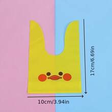 50pcs Duck Candy Bags - Duck Party Favor Bags, Birthday, Wedding Candy, Gift Bags, Candy Decoration, Small Holiday Party Favors, Cute Character Design Charming Rabbit Ear Gift Bags, Suitable For Weddings, Holidays, Party Favor Bags - Cute Packaging Bag - View 12