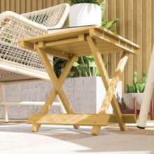 Wooden Foldable Outdoor Coffee Table - T0001-01-13512 - View 11