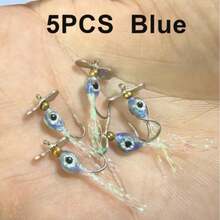 Fly Fishing Artificial Lures, 5pcs Or 10pcs, Designed For Trout, Bass, Whitefish And Perch. Freshwater Fishing Accessories - Multicolor - View 7