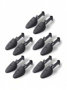 2pcs Adjustable Length Shoe Trees, Plastic Shoe Shapers, Shoe Support Racks, Suitable For Travel - Multiple Styles - View 1