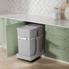 Countertop & Hanging Trash Cans - Gray - View 4
