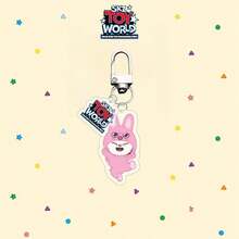 1 Set 8pcs SKZOO SKZ TOY WORLD Keychain, Cute Animal Series With Clothes Keychain Pendant, Suitable For Fans And Gifts - Multicolor - View 16