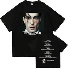 Damiano David Funny Little Fears-Shirt Damen Harajuku Ästhetik Next Summer-Shirt Hochwertige Vintage-Shirts - X300-1 weiß - Übersicht 4