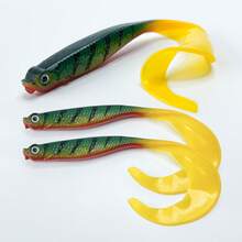 Fishing Soft Lures, Multi-Color Options, Multi-Piece Set, Lure Fishing Bait, Realistic Shape And Swimming Action, Slow Sinking, Suitable For Boat And Shore Fishing - Multicolor - View 16