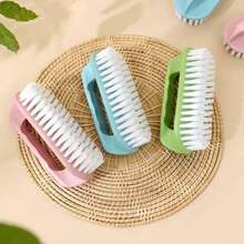 3/2/1pc Multi-Color Plastic Laundry Brush, Multi-Function Sink Brush, Shoe Brush, Clothes Brush, Cleaning Brush, Stiff Bristle Brush, Household Essential For Shoes, Drying Rack, Cleaning And Stiff Bristle Scrubbing - Multicolor - View 11