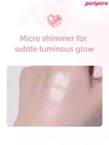 Peripera 3.5g MOODLIKE HIGHLIGHTER POWDER ,With Brush For Free, Glowy Shimmer Finish, Smooth Texture, Esay To Blend, Long-Wearing Transfer-Resistant Formula, Stays Luminous All Day Without Fading Or Creasing - 01 Shell Glaze - View 9