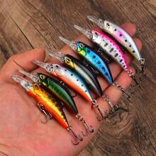 Set Umpan Ikan Kecil Lidah Panjang Tenggelam Mikro 7 Warna - MultiWarna - View 8