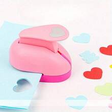 Heart-Shaped Lever Punch, Heart Hole, Suitable For Wedding, Cardstock, Gift Wrapping, Greeting Cards, School Supplies, Back To School Essentials - Multiple Styles - View 2